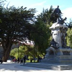 Monumento a Magallanes, Plaza Muñoz Gamero