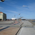 Costanera en construcción