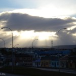 Sol detrás de las nubes